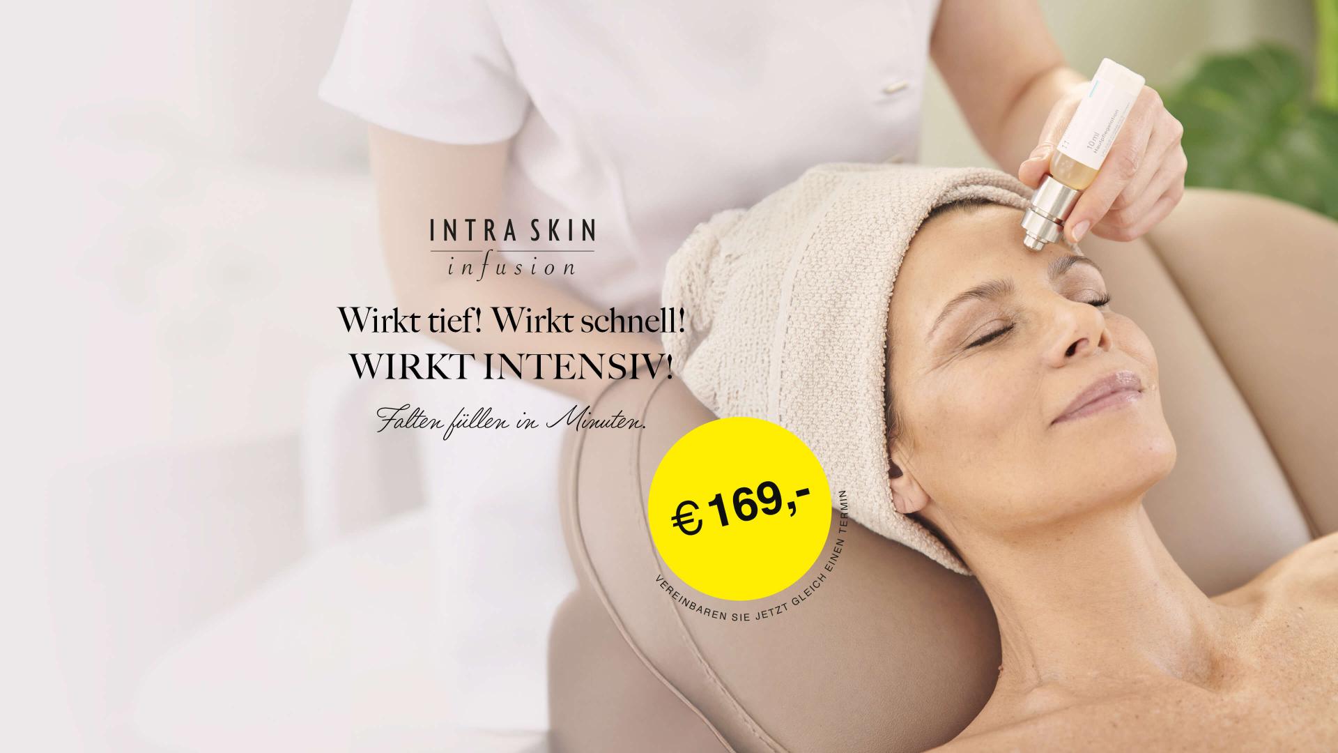 Intra Skin | infusion Behandlung bei Sylvia Klara Scherrer in Wörrstadt