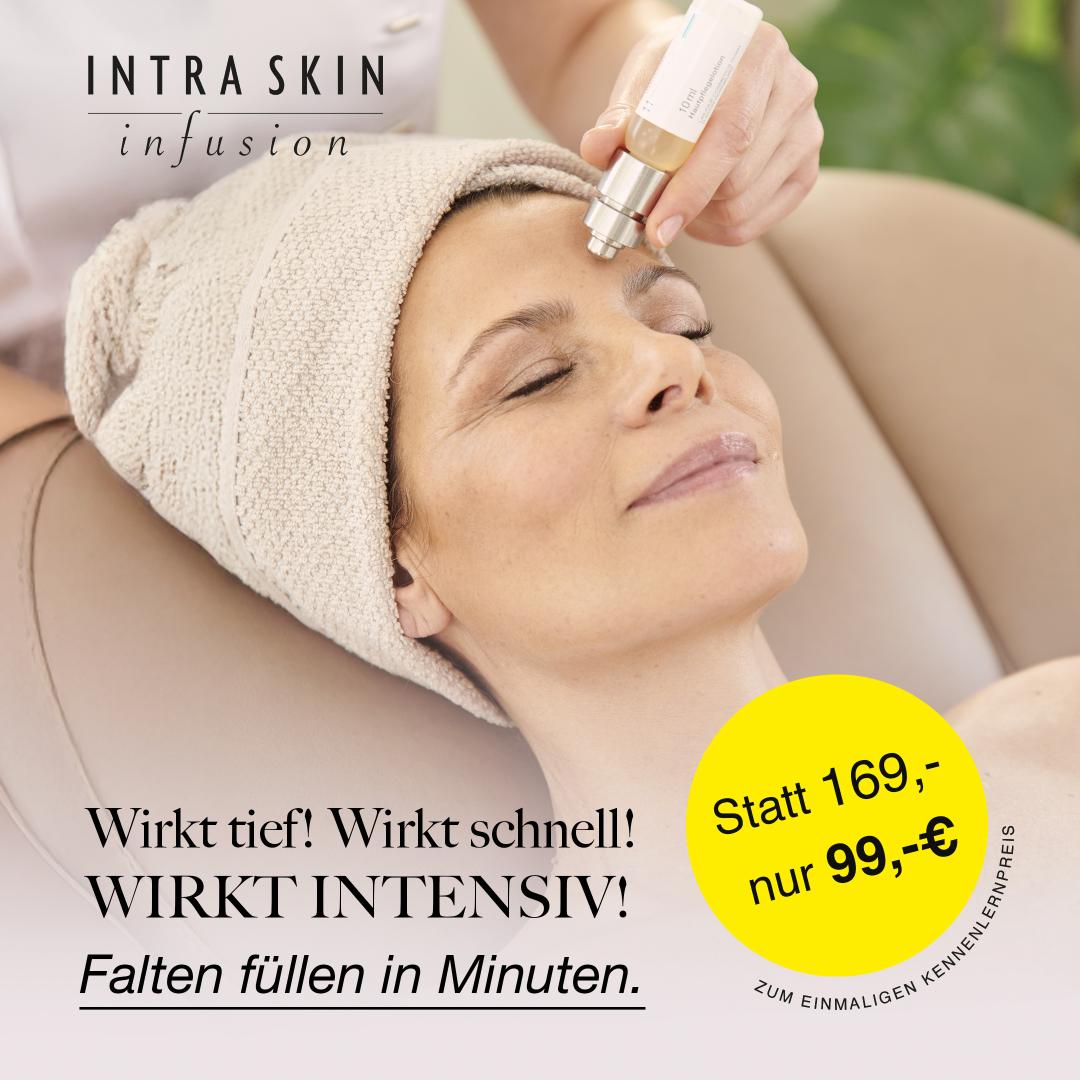 Intra Skin | infusion Behandlung bei Sylvia Klara Scherrer in Wörrstadt